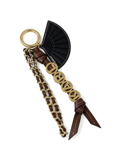 Karl Lagerfeld K/Letters charm-detail keyring
