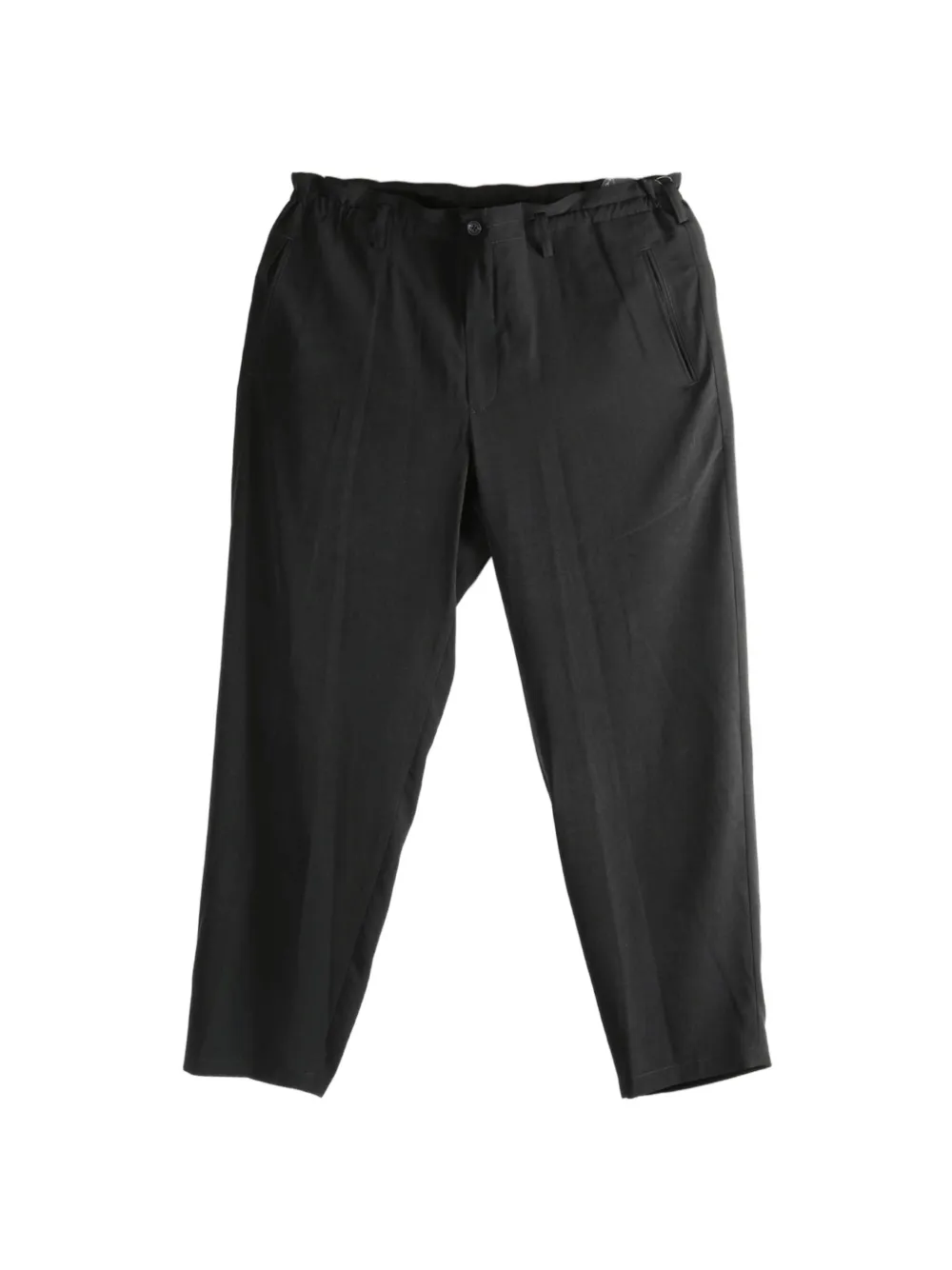 Yohji Yamamoto elasticated-waist trousers - Nero