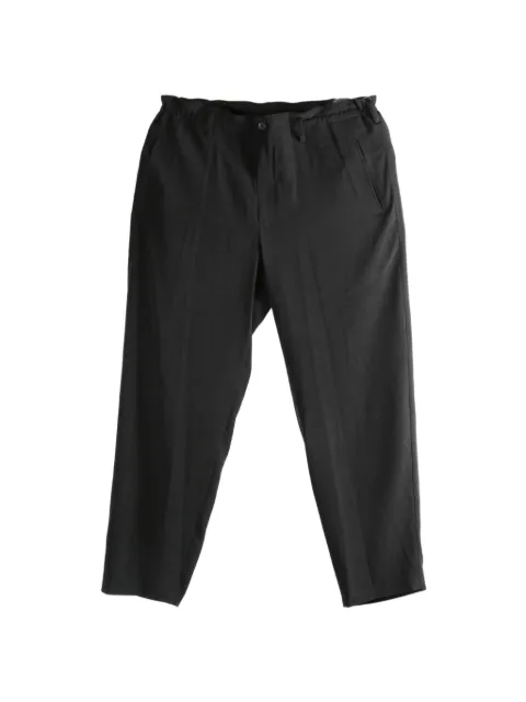 Yohji Yamamoto elasticated-waist trousers