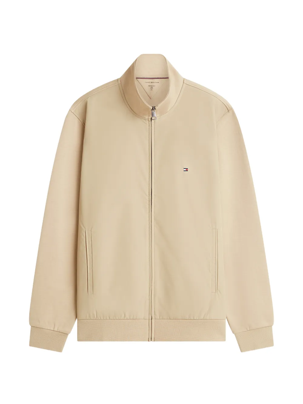 Tommy Hilfiger zip-up shirt jacket - Toni neutri