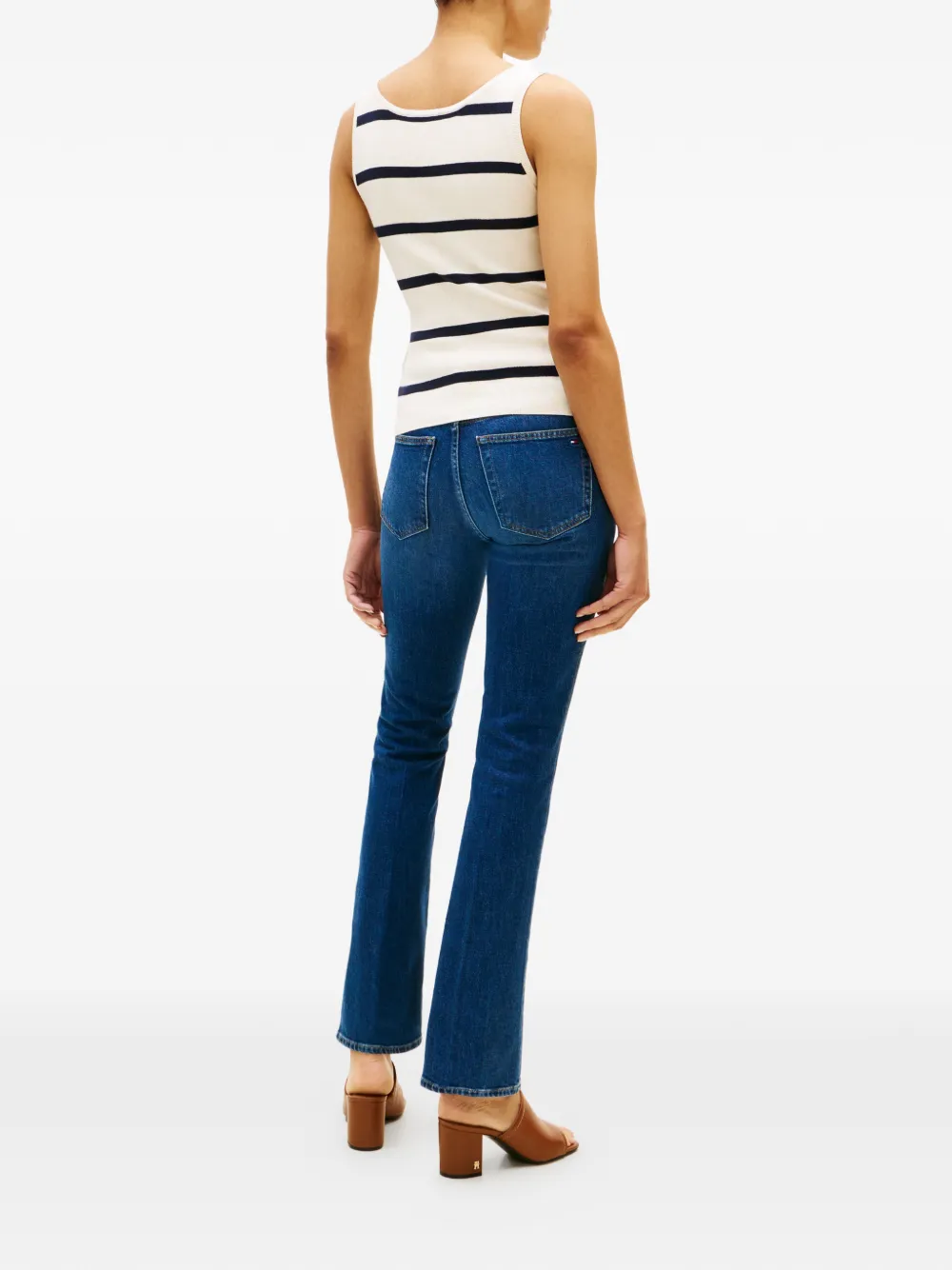 Tommy Hilfiger Gestreepte tanktop Beige