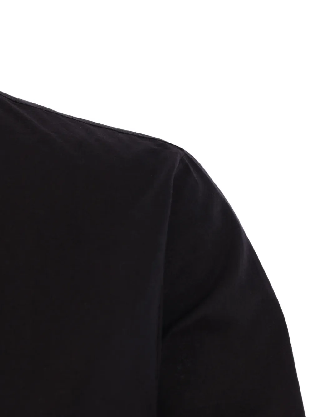 Maria Calderara blouse met lange mouwen Zwart