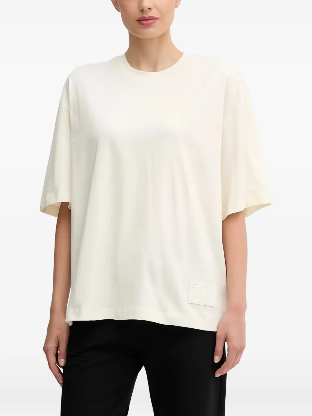 Ea7 Emporio Armani short-sleeve logo T-shirt - Toni neutri