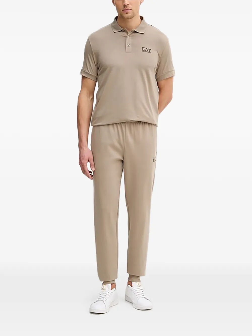 Ea7 Emporio Armani Core Identity poloshirt Beige