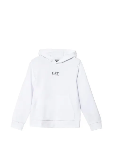 Ea7 Emporio Armani logo hoodie