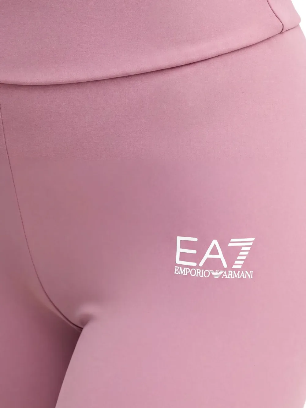 Ea7 Emporio Armani Legging met logoprint Roze