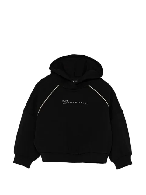 Ea7 Emporio Armani logo hoodie