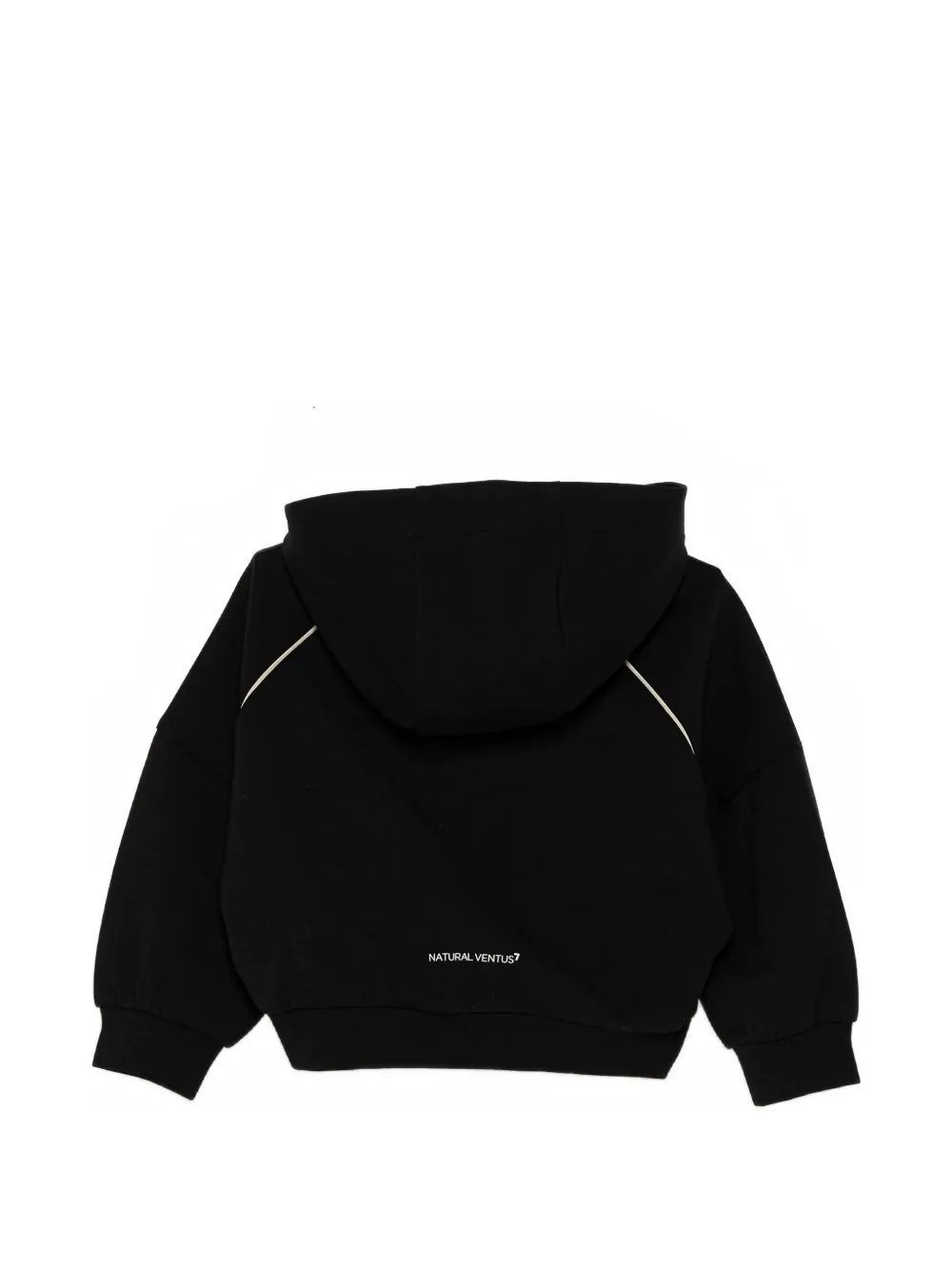 Ea7 Emporio Armani Hoodie met logo Zwart