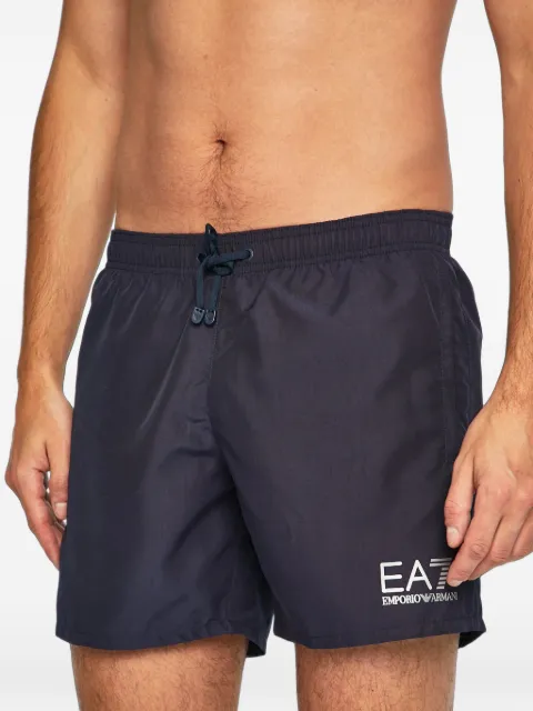 Ea7 Emporio Armani short de bain EA7 à logo imprimé