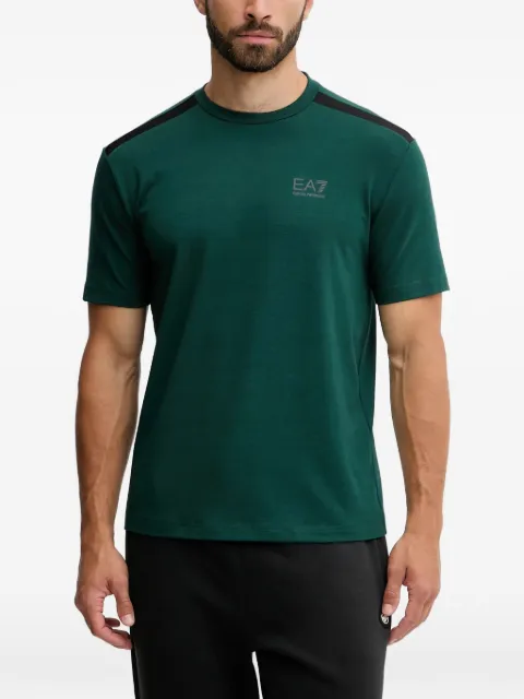 Ea7 Emporio Armani logo-detail T-shirt