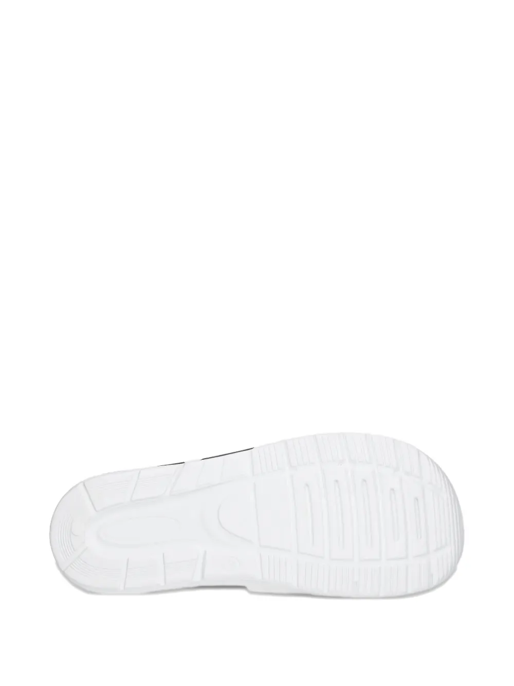 Ea7 Emporio Armani logo-print slides Wit