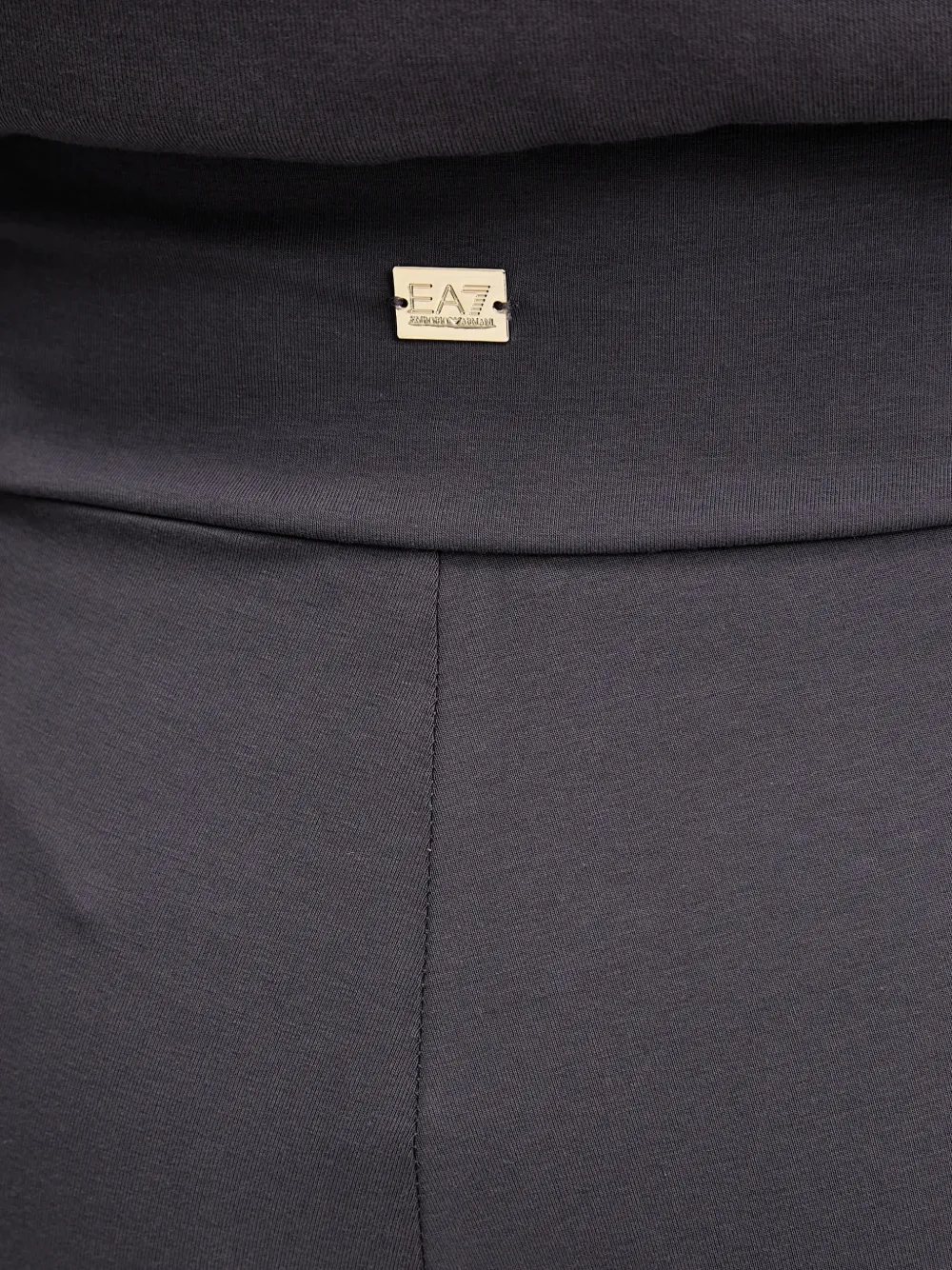Ea7 Emporio Armani Legging met logoplakkaat Grijs