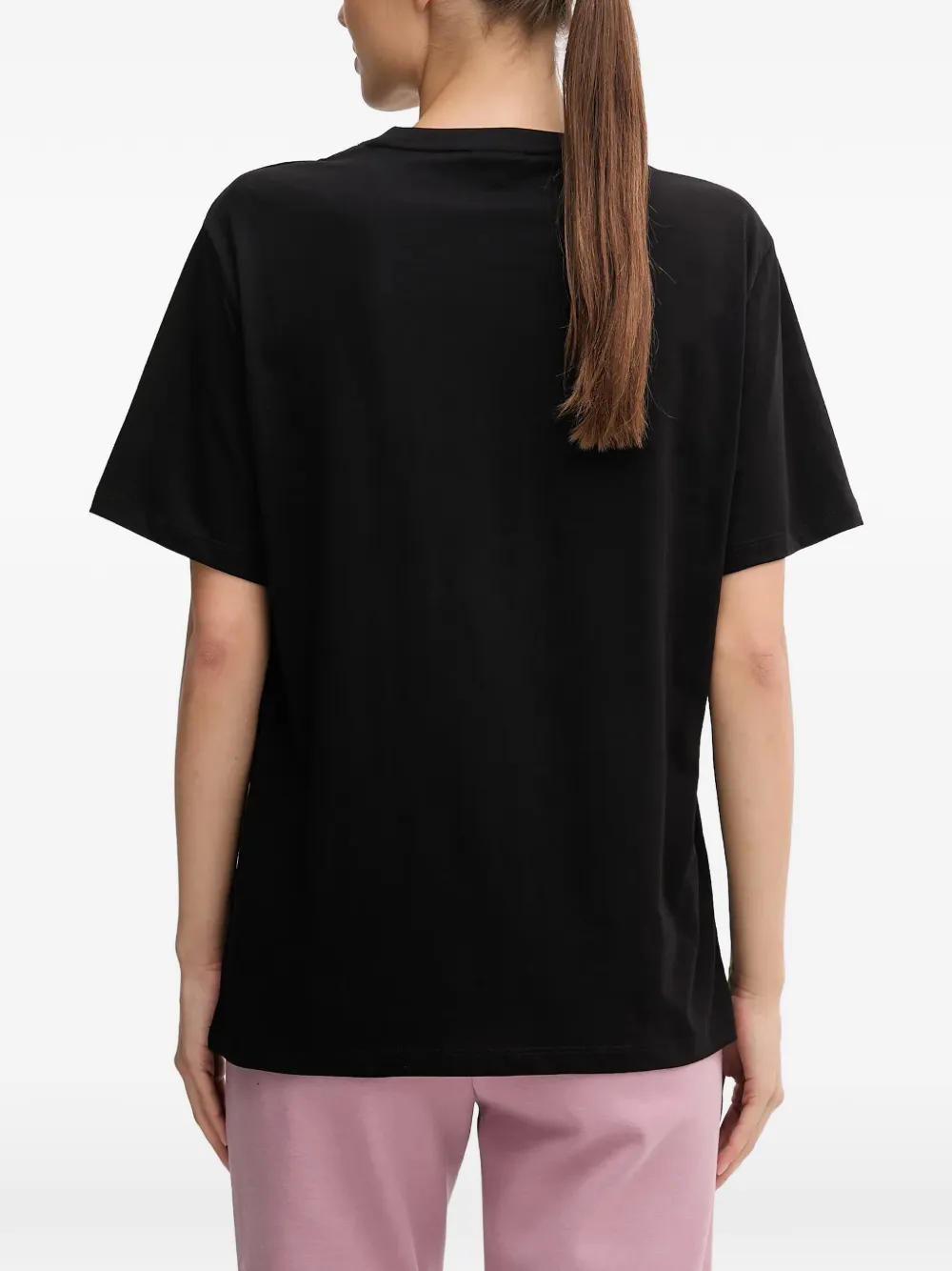 Ea7 Emporio Armani Jersey T-shirt Zwart