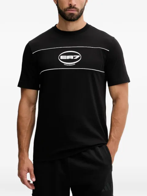 Ea7 Emporio Armani camiseta con logo estampado