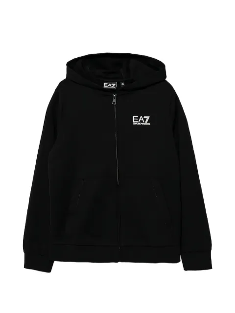 Ea7 Emporio Armani zip-up hoodie