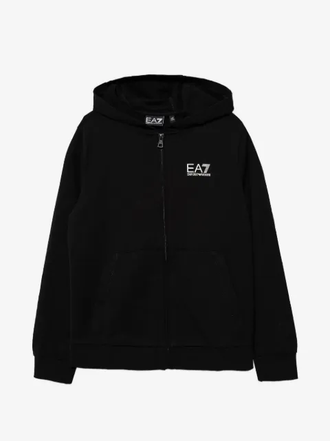 Ea7 Emporio Armani hoodie à fermeture zippée