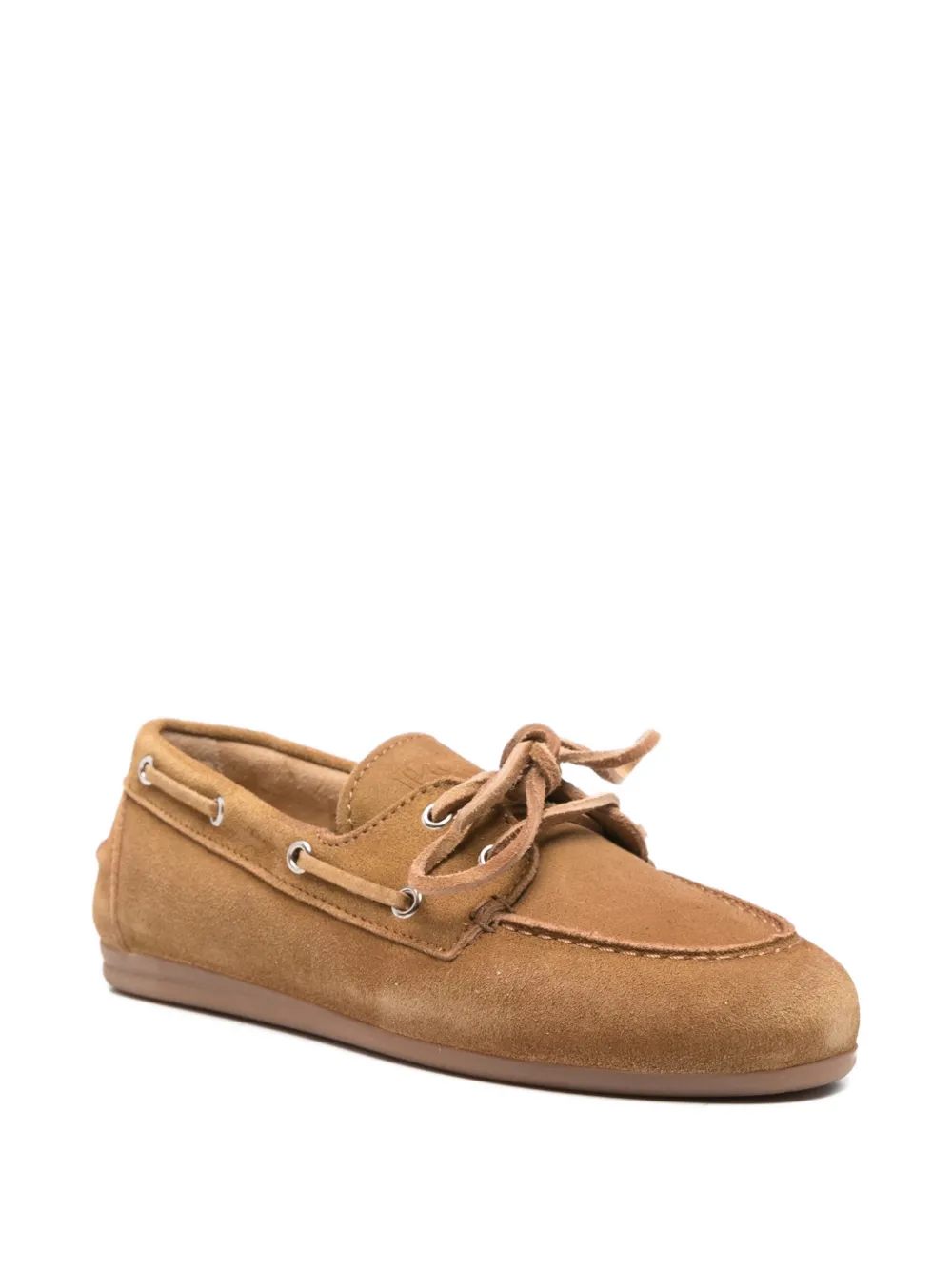 Posa Loafers met strikdetail Beige