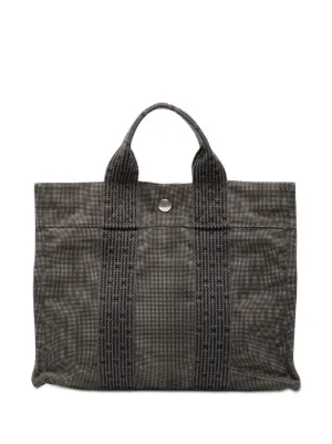 Hermès Pre-Owned 20th Century キャンバス エールライン PM トート