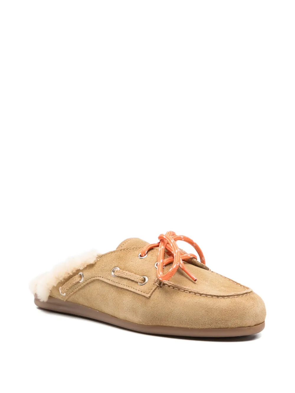  Posa Lace-up Mules - Neutrals 