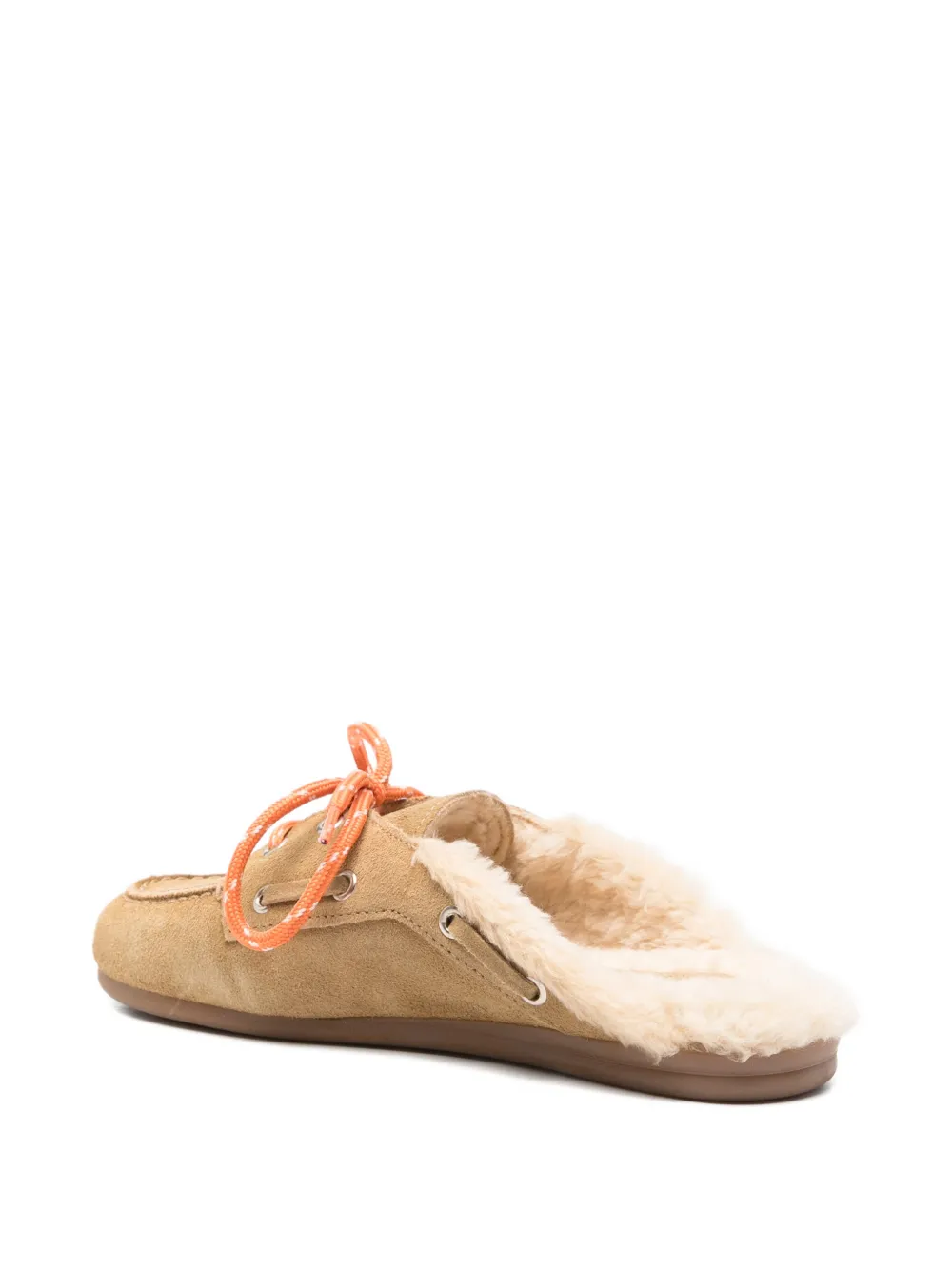  Posa Lace-up Mules - Neutrals 