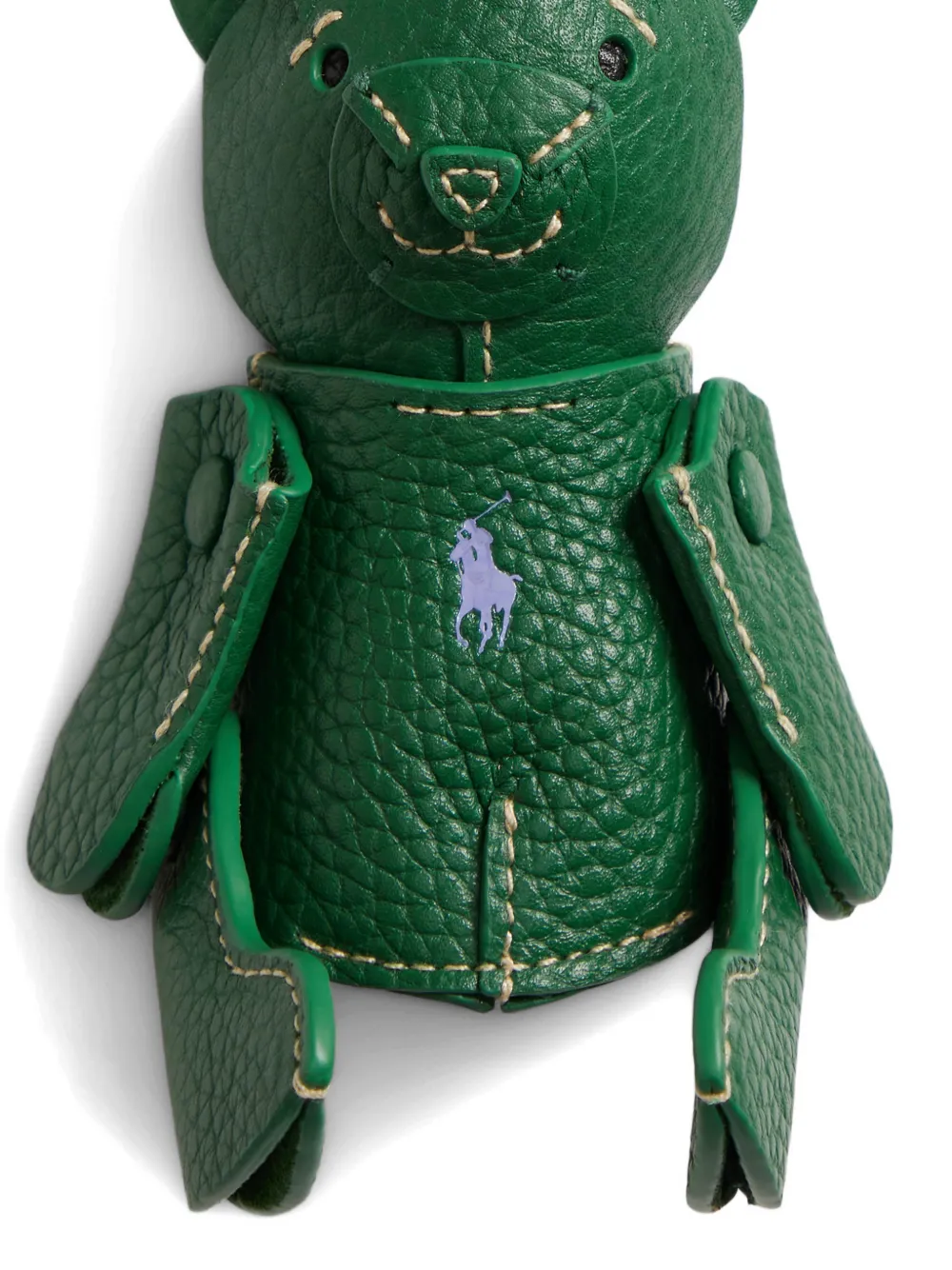 Polo Ralph Lauren Polo Bear leren tassenbedel Groen