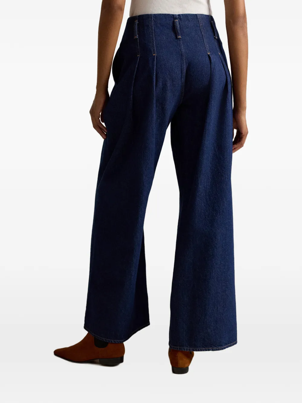Polo Ralph Lauren Jeans met riemlussen Blauw
