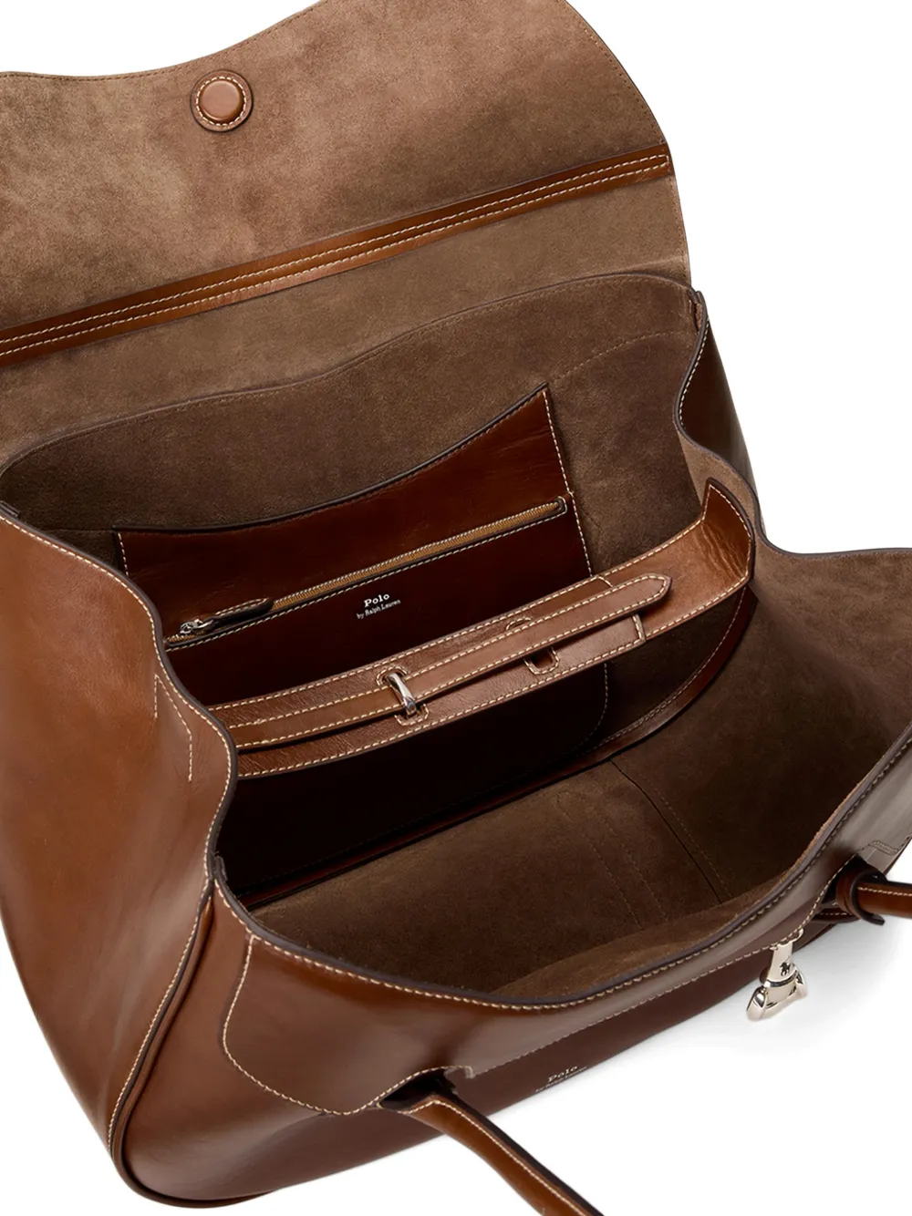 Polo Ralph Lauren Grote Polo Blaze schoudertas Bruin