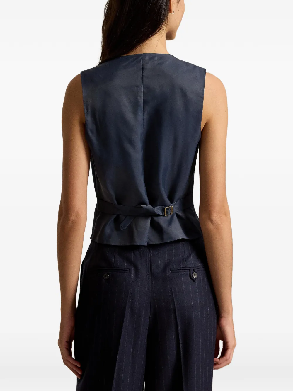Polo Ralph Lauren Gilet met krijtstreep Blauw