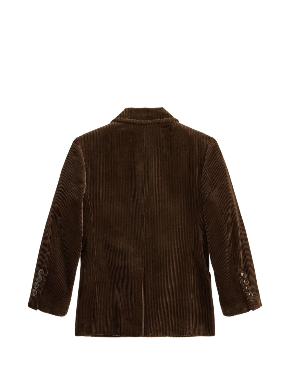 POLO RALPH LAUREN KIDS Princeton ribfluwelen blazer Bruin