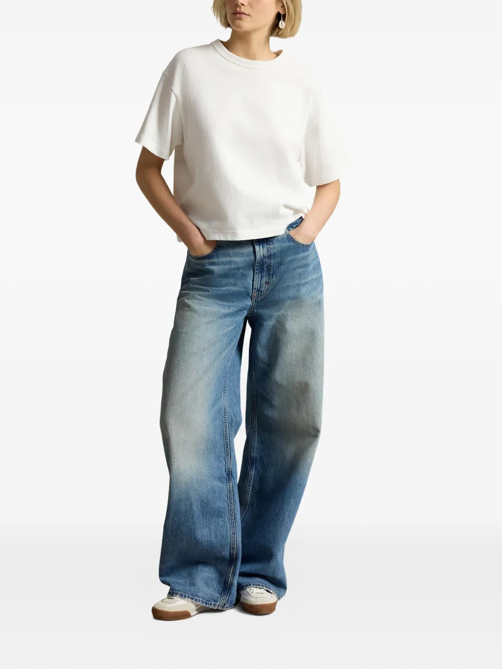 Polo Ralph Lauren Jeans met wijde pijpen Blauw