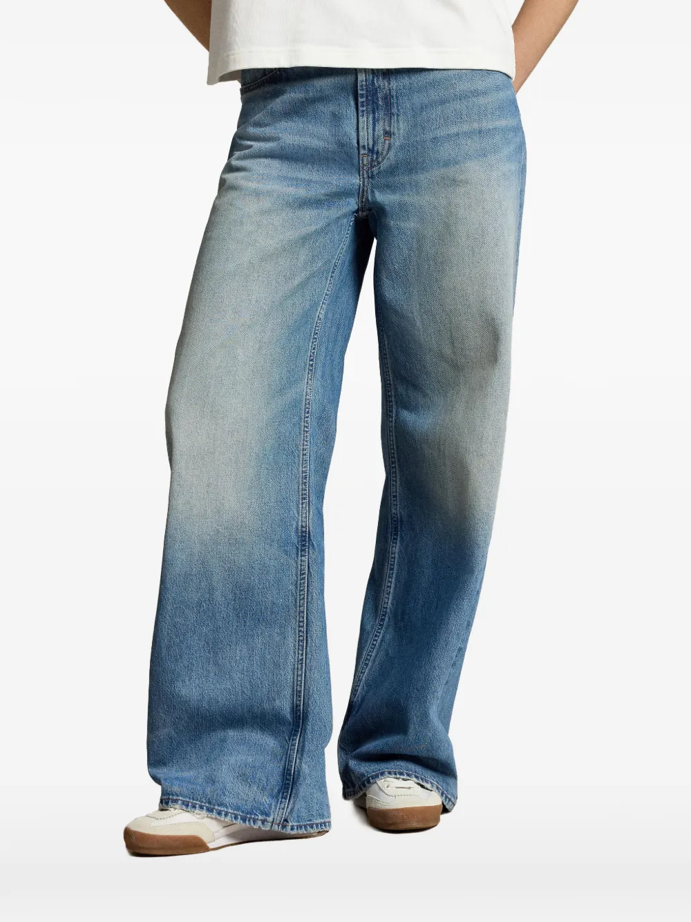 Polo Ralph Lauren Jeans met wijde pijpen Blauw