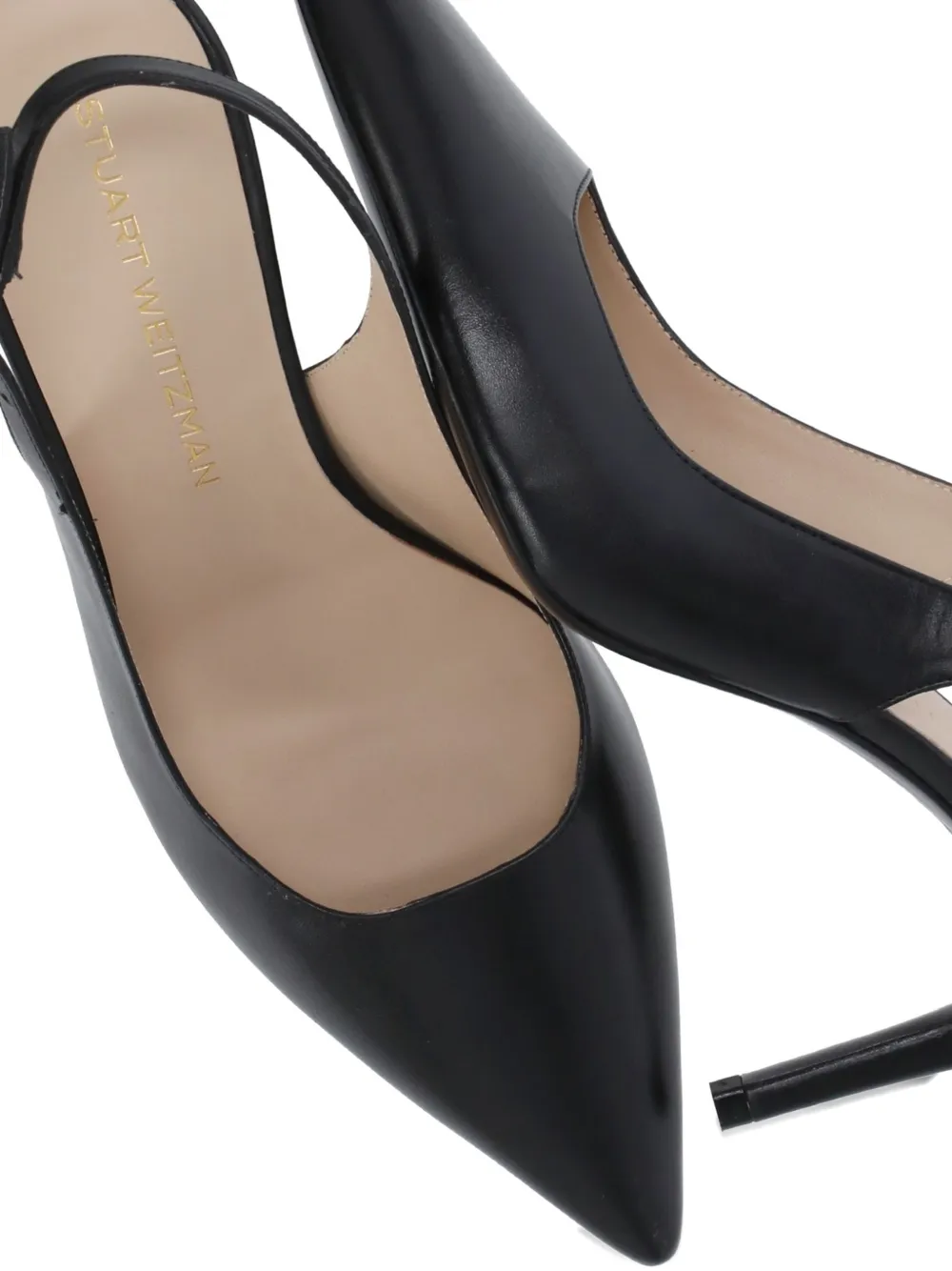 Stuart Weitzman Stuart 75 pumps met gesp Zwart