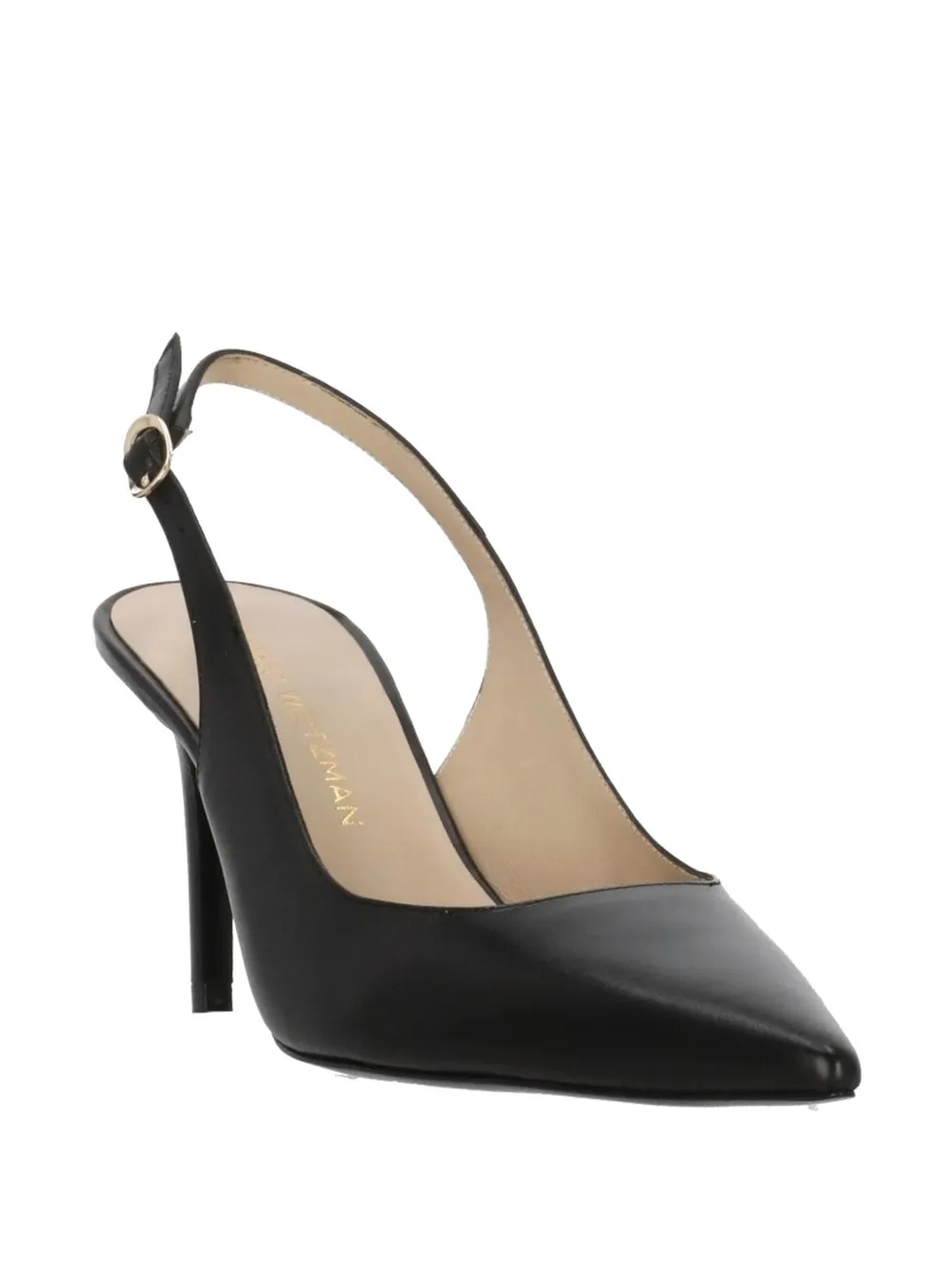 Stuart Weitzman Stuart 75 pumps met gesp Zwart