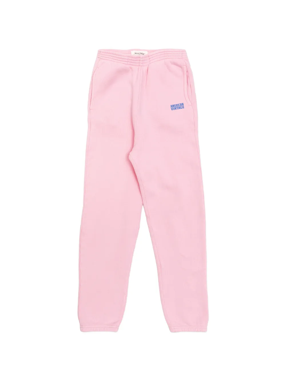 American Vintage Kids Izubird cotton tracksuit bottoms - Rosa