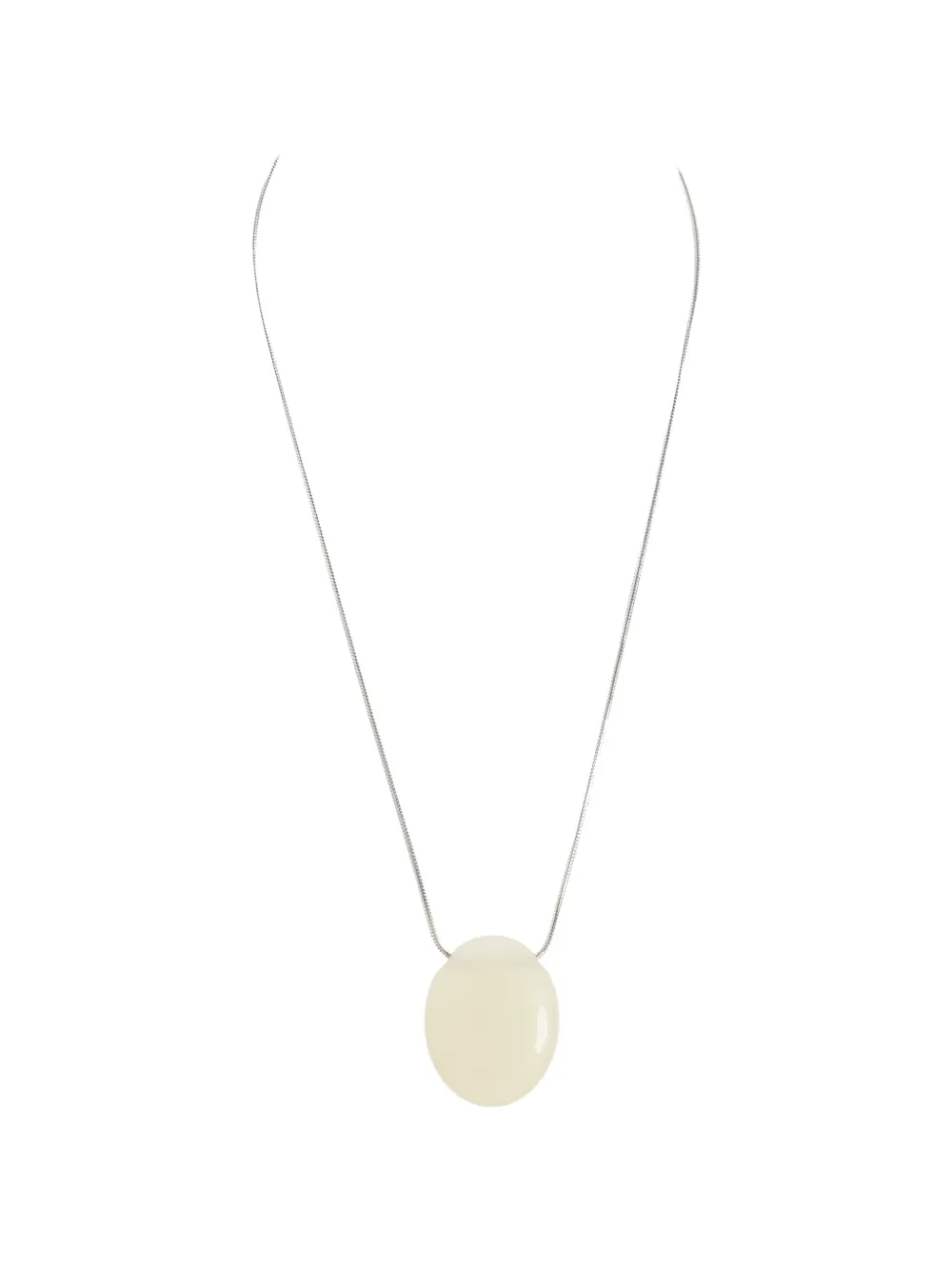LIE STUDIO Julia serpentine necklace - Argento