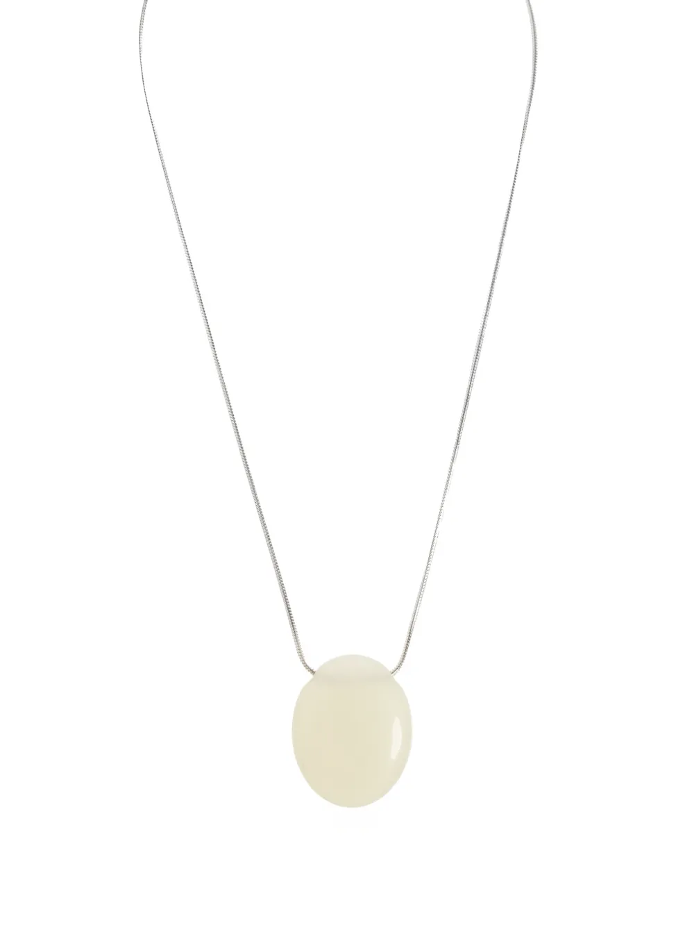 LIE STUDIO Julia serpentine necklace - Argento