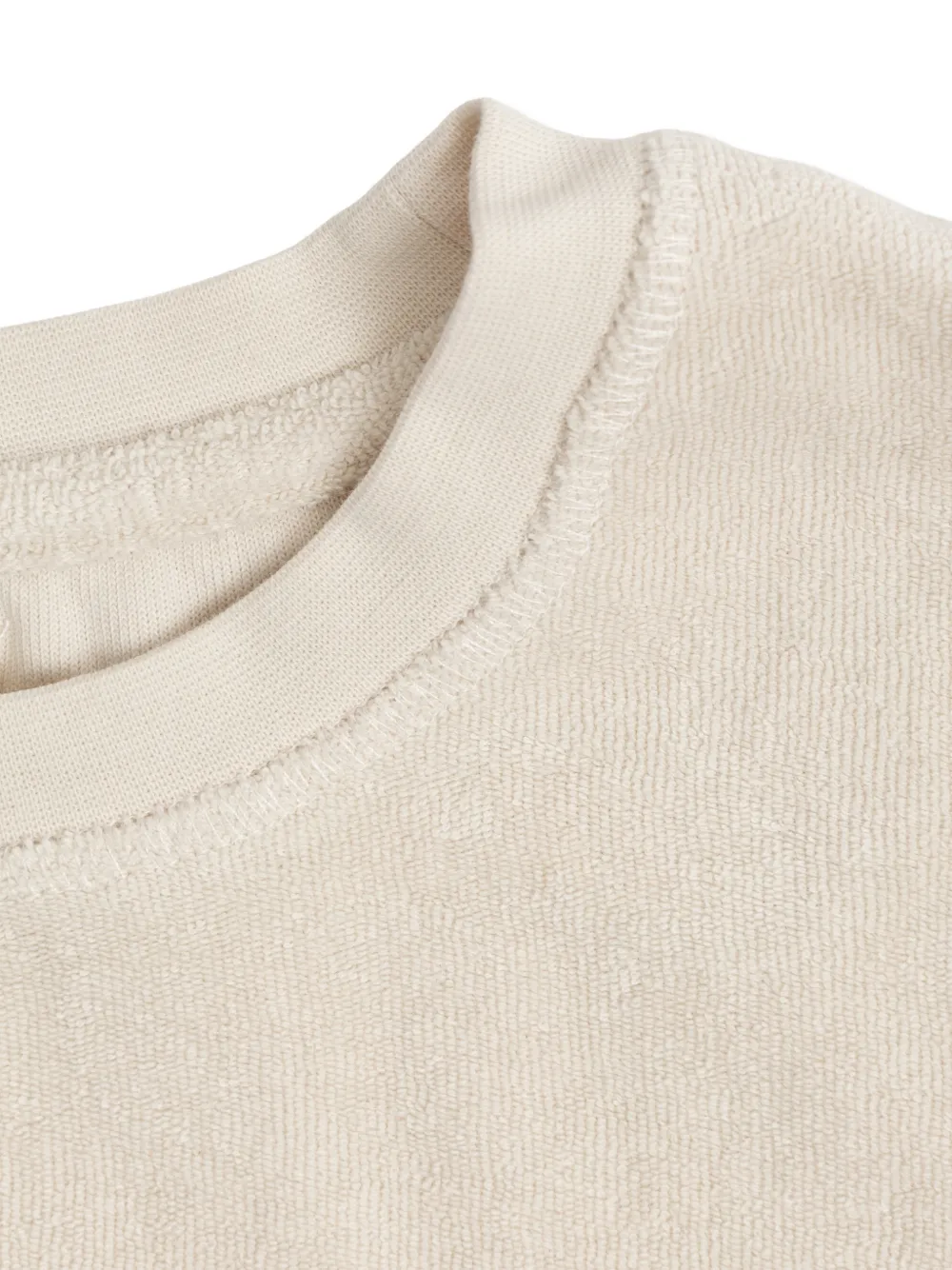 American Vintage Kids Fuxow trui met ronde hals Beige