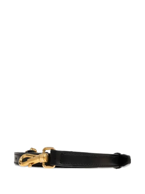 Tod's tote de piel con perforaciones y hebilla