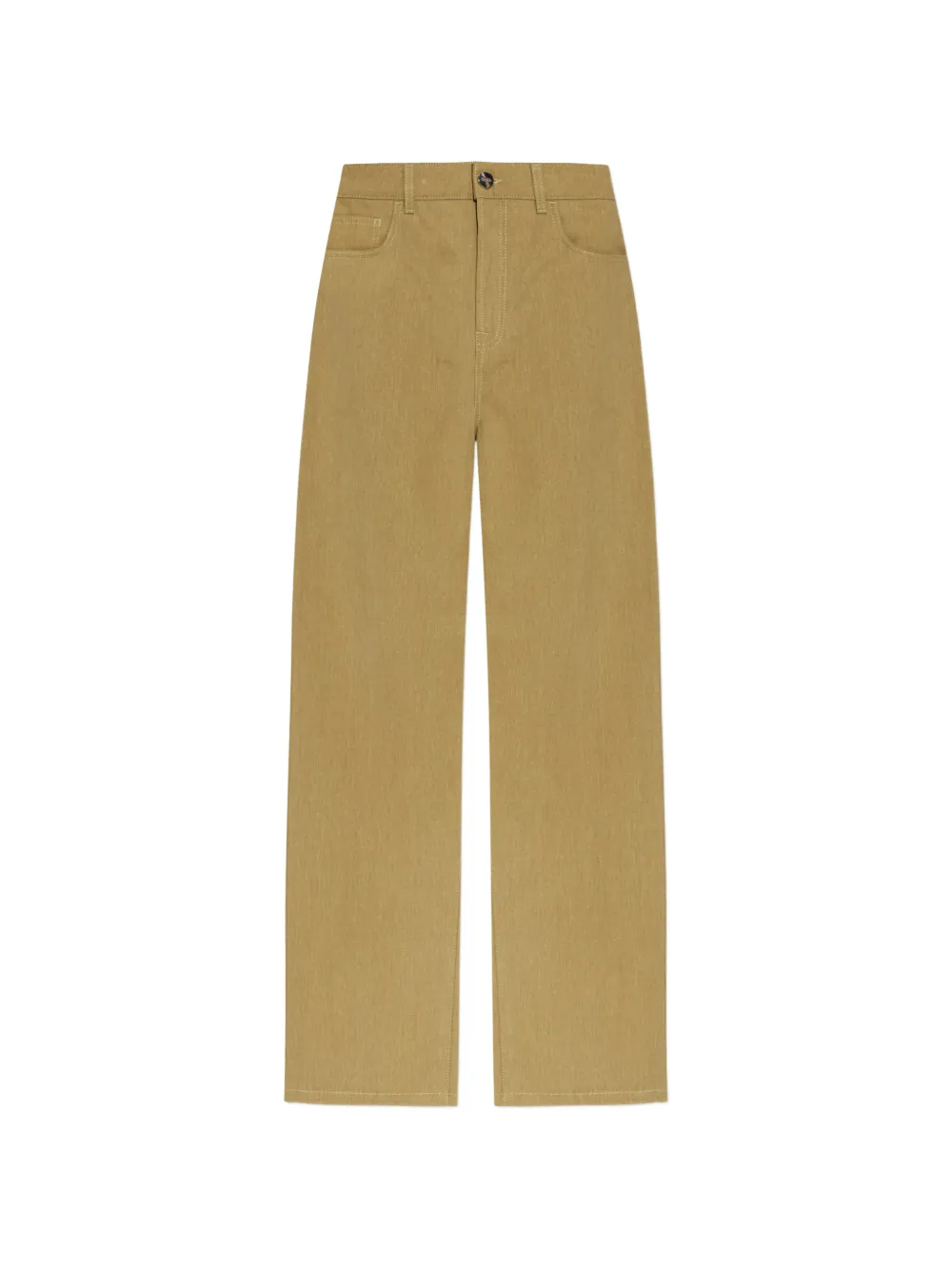Róhe button-fastening trousers - Marrone