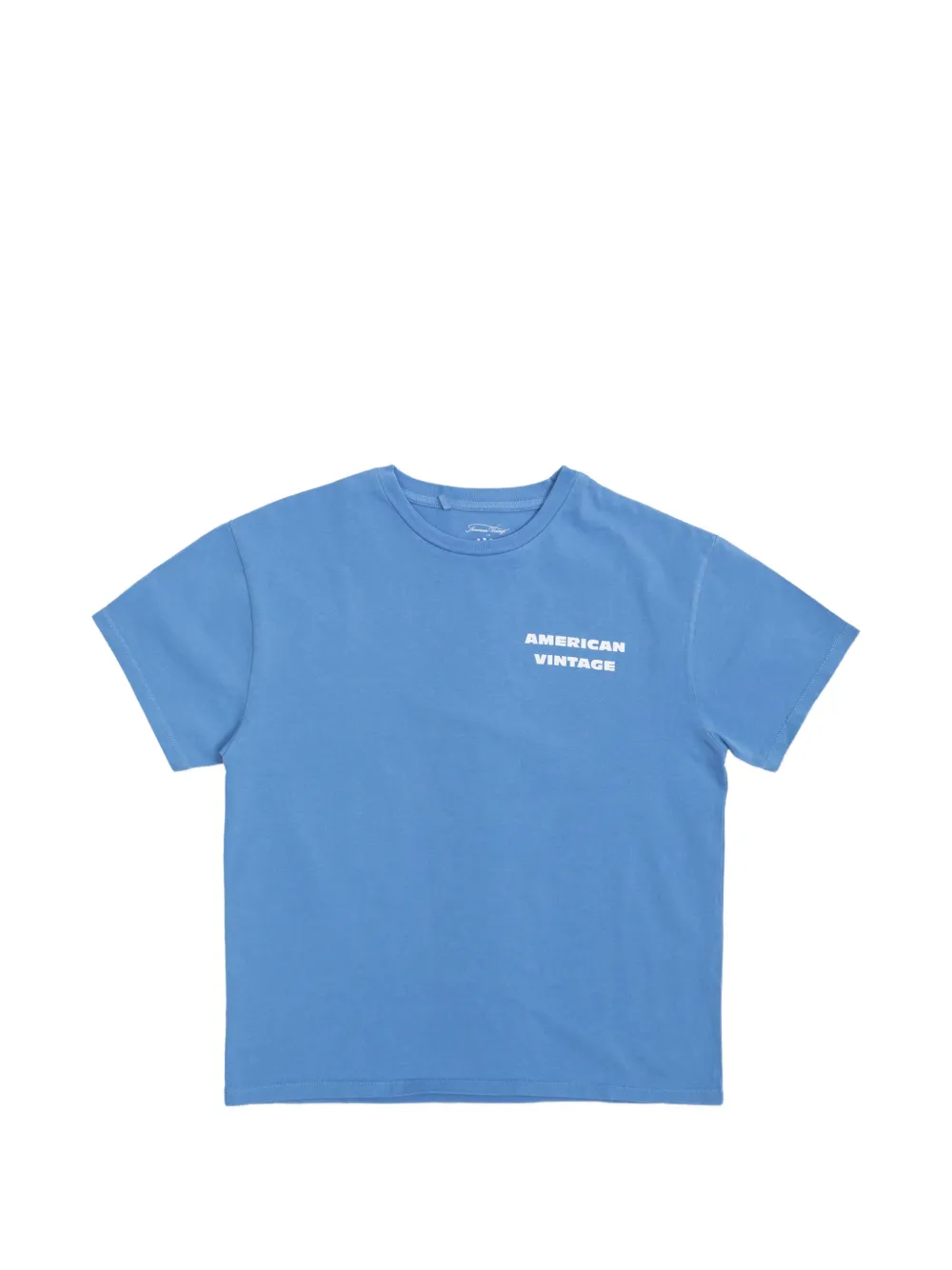 American Vintage Kids Fizvalley short-sleeve graphic T-shirt - Blu