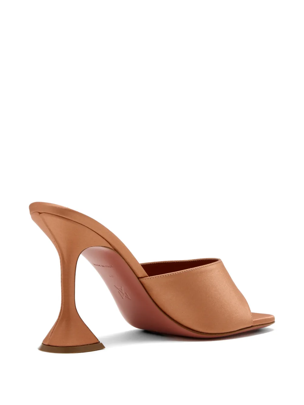 Amina Muaddi Lupita muiltjes Beige