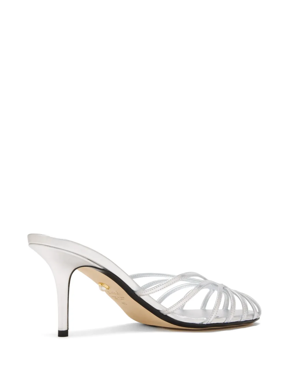 Alevì Leren muiltjes Zilver