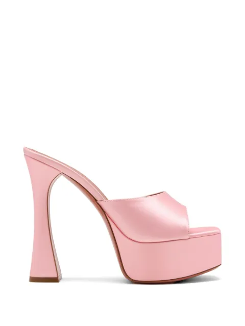 Amina Muaddi 140mm Dalida heeled sandals