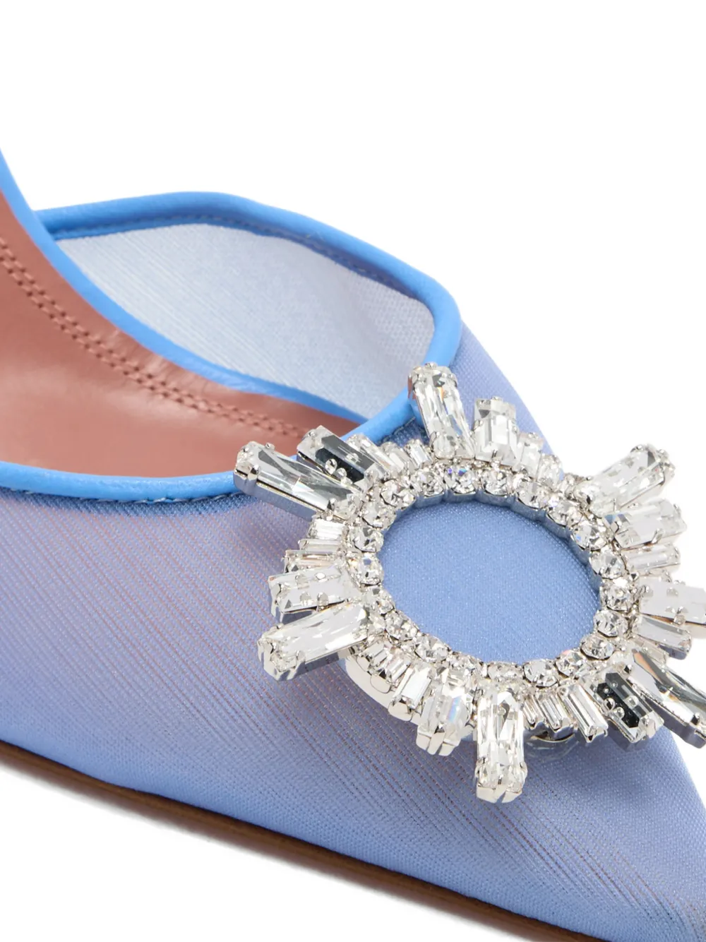 Amina Muaddi Begum pumps Blauw