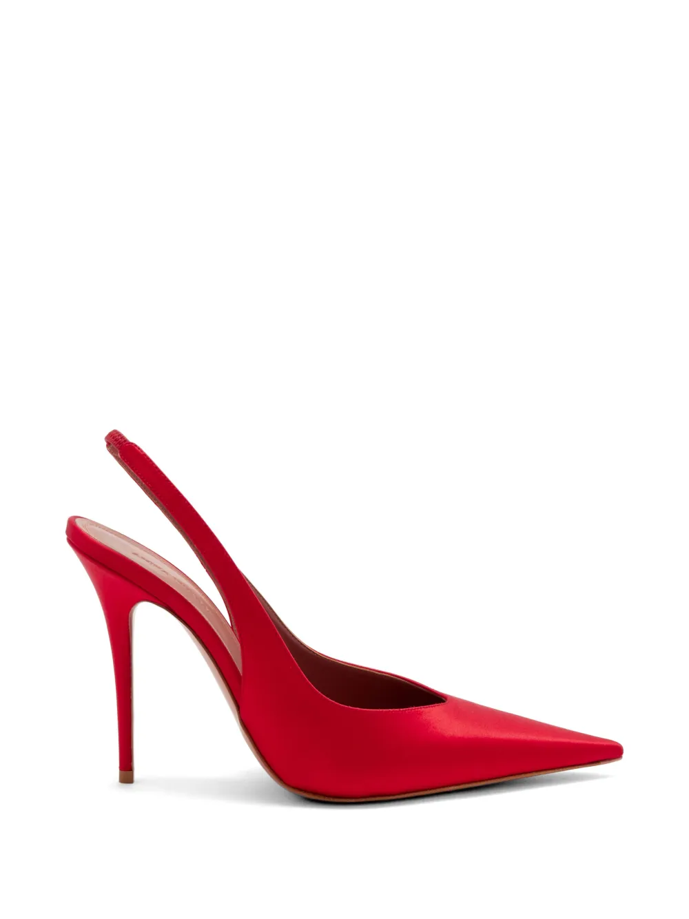 Amina Muaddi 105 mm Anok pumps Rood