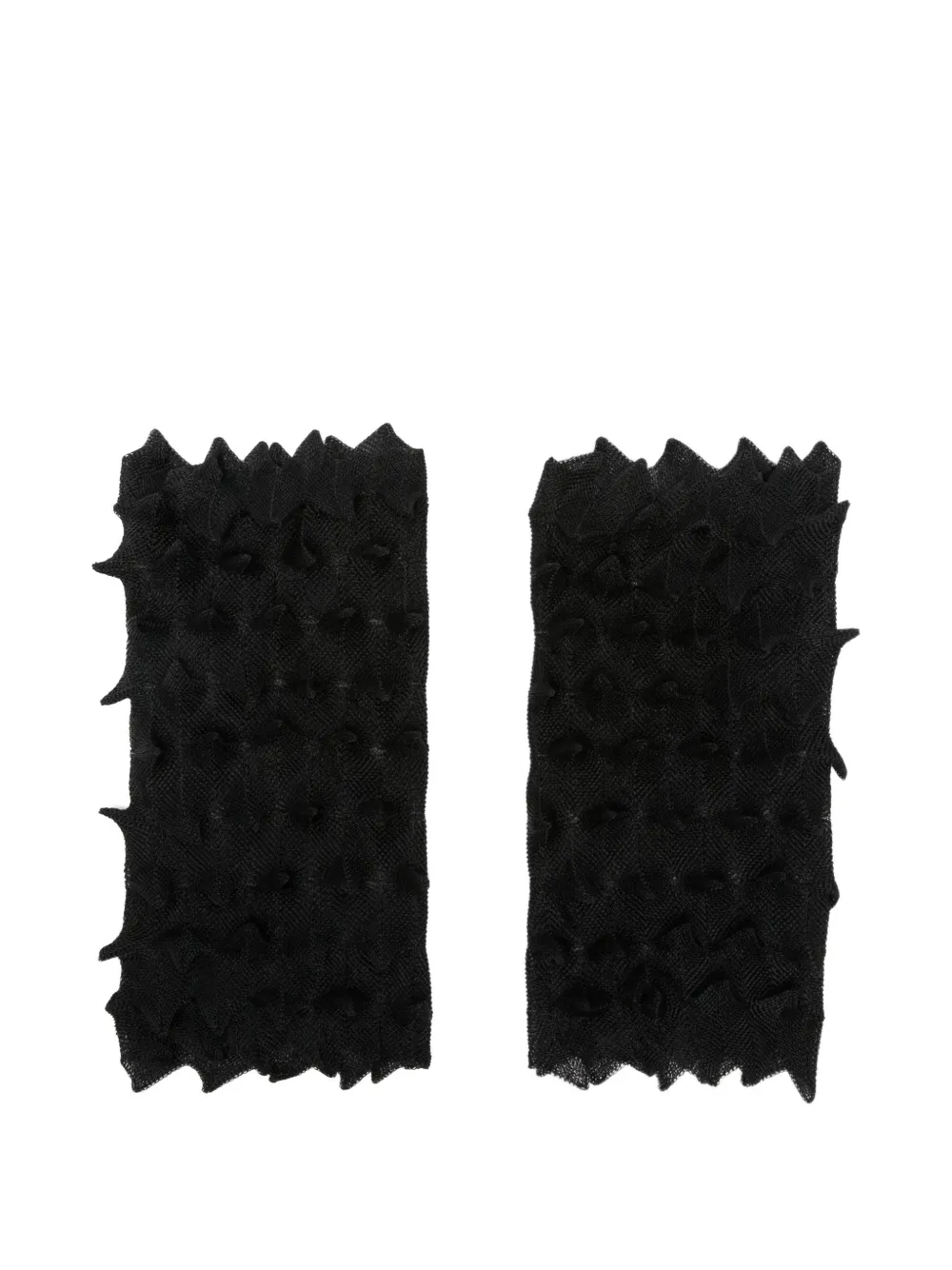 PierAntonioGaspari textured bracelets - Nero