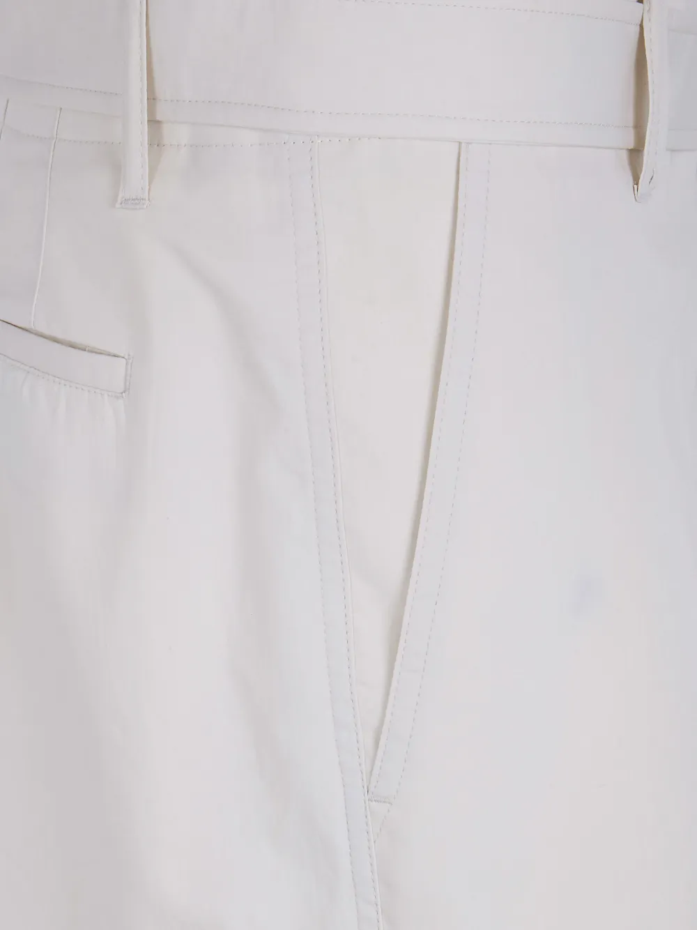 Lardini Broek met ceintuur Beige