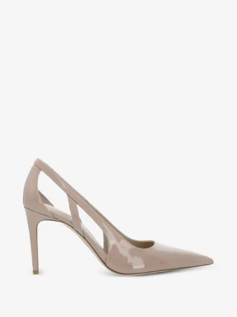 Stuart Weitzman cutout point-toe pumps