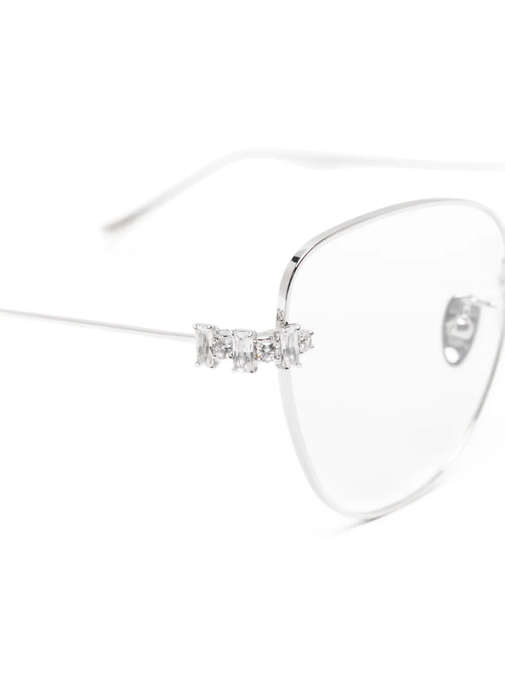  Yvmin Cat Eye Glasses - Silver 