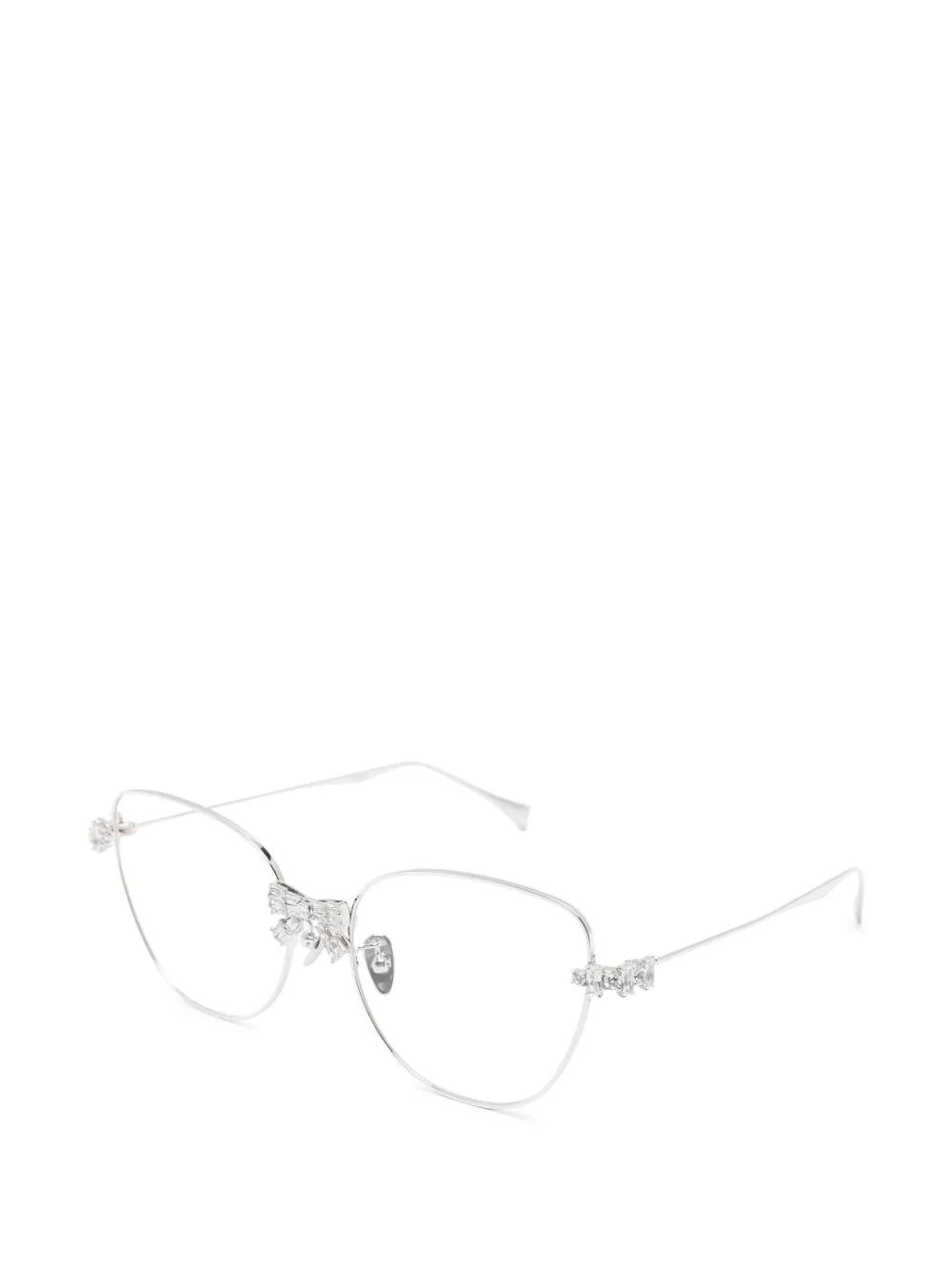  Yvmin Cat Eye Glasses - Silver 